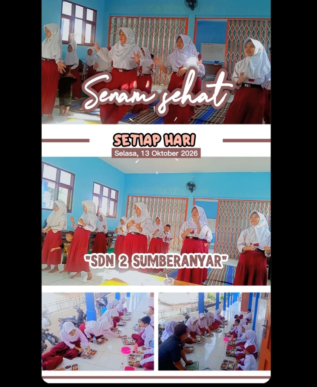 KEGIATAN SENAM SEHAT SETIAP HARI